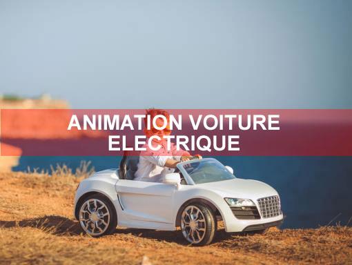 Animation voiture electriqu