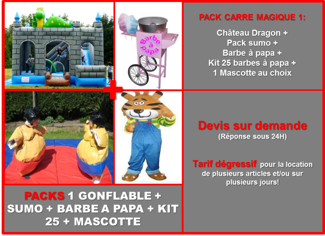 Prez pack carre magique 5