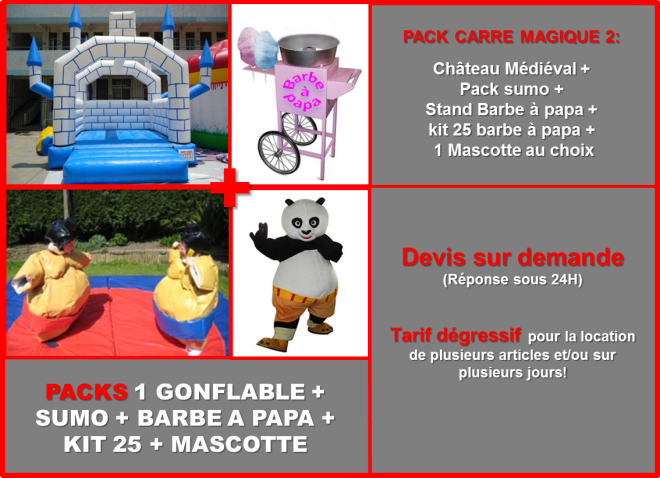 Prez pack carre magique 6