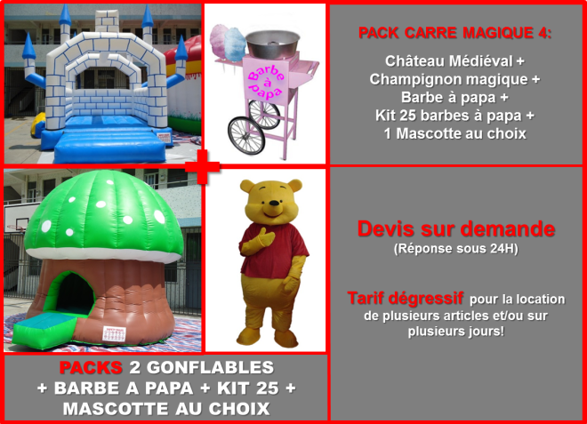 Prez pack carre magique 8